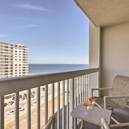 Ocean-View Daytona Beach Resort Retreat With Balcony